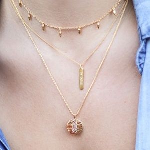 Gold Vermeil Mini Fang Choker 